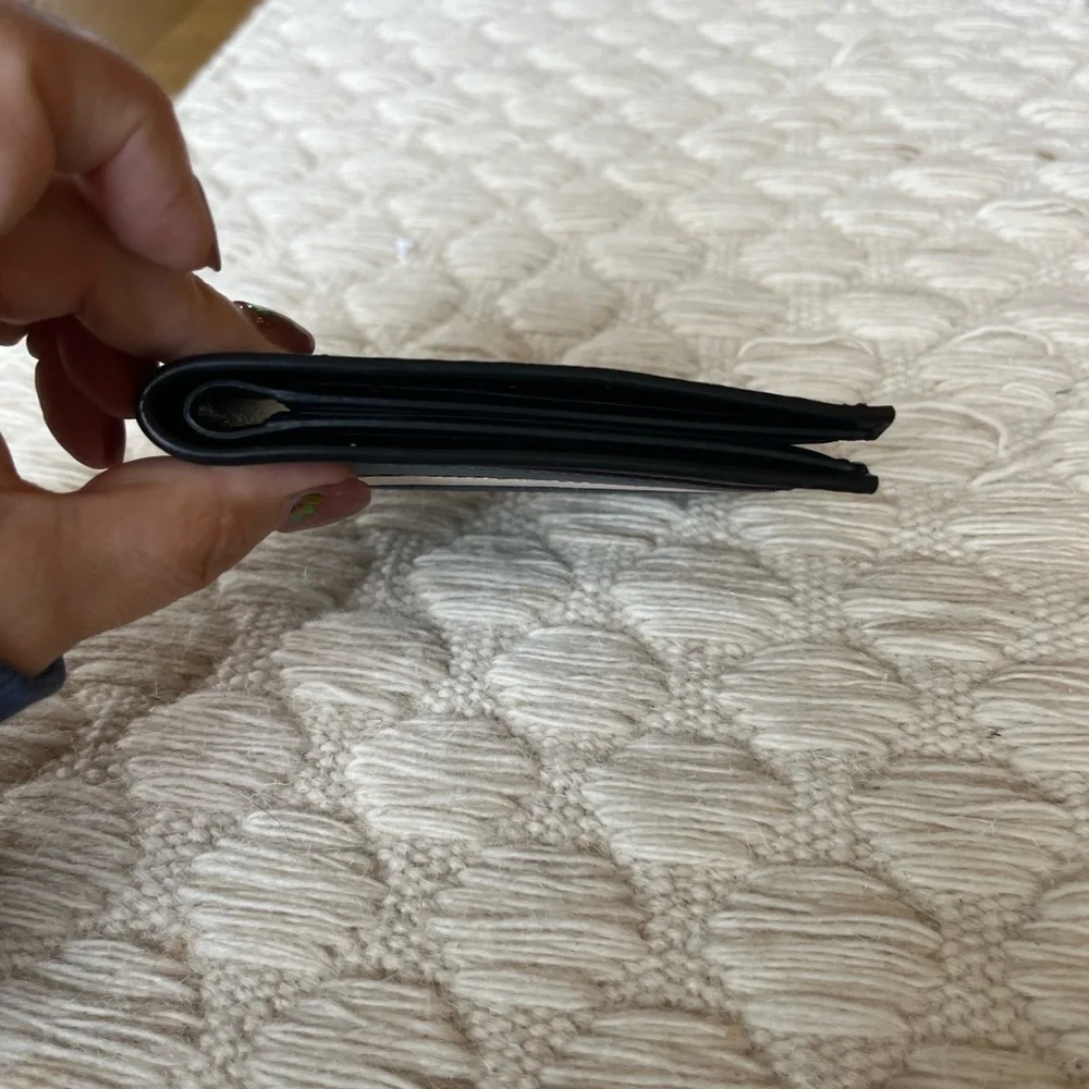 NWOT COACH Slim Billfold Wallet With Varsity Stripe 3004